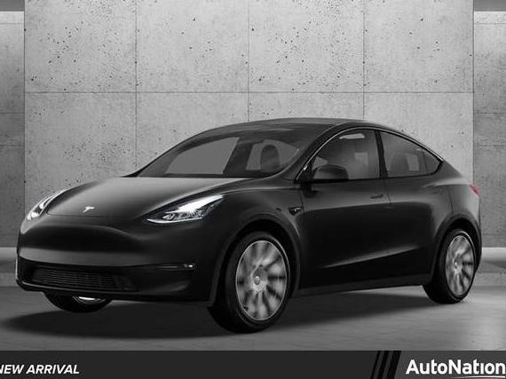 TESLA MODEL Y 2021 5YJYGDED1MF112962 image